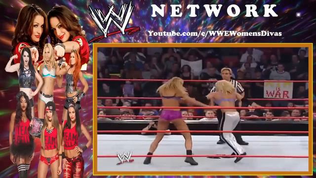 Trish Stratus VS Stacy Keibler Women's Title