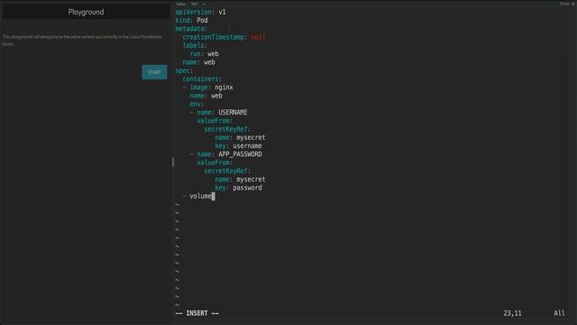 Create Secret and mount into Pod | Question #8 #kubernetes смотреть онлайн