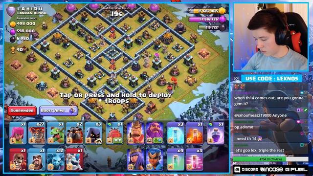 Attacking PRO Players at the Top of Legends League смотреть онлайн