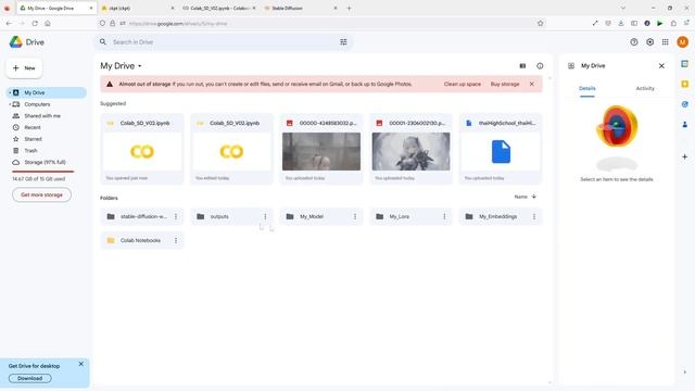 การใช้งาน Stable Diffusion WebUI บนพื้นที่ Google Colab ประหยัด G Drive ลงโมเดลได้เป็น 10+ ตัว смотреть онлайн