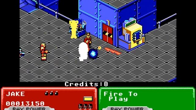 DOS - Escape from the Planet of the Robot Monsters смотреть онлайн