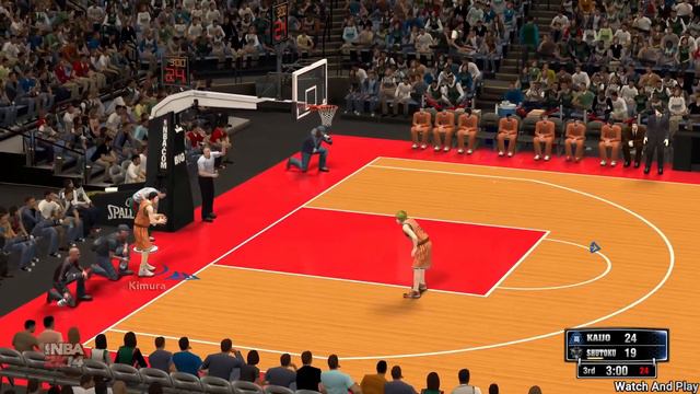 Kaijo VS Shutoku - NBA 2K14 MOD | Kuroko No Basuke смотреть онлайн