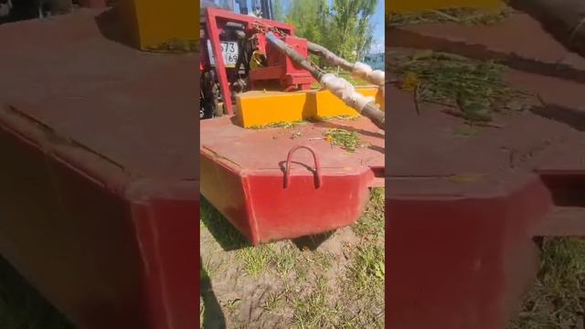 Окашивание травы 🚜🌿