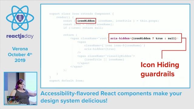 KATHLEEN MCMAHON - Accessibility-flavored React components make your design system delicious - R... смотреть онлайн