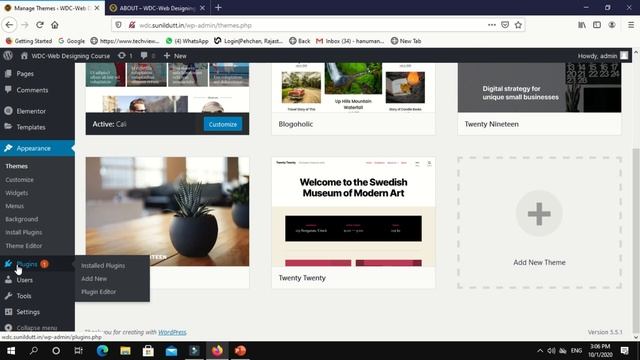 #24 WordPress Theme Footer editing and elementor blocks | Web Designing course | TechView Team смотреть онлайн