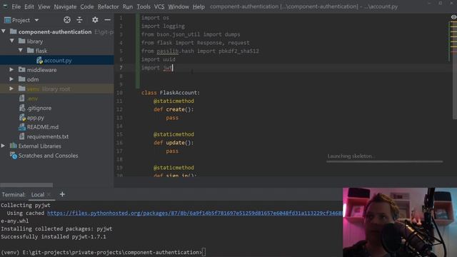 Secure account with unique email and hash password - Project: Authentication - Part 2 смотреть онлайн
