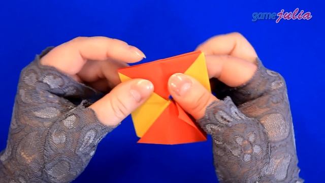 Как сделать Оригами Звезду на ёлку на Новый Год / Origami Christmas Tree Decoration смотреть онлайн