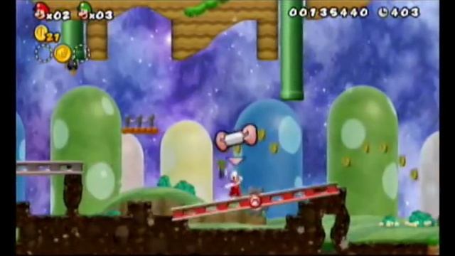 Cannon Super Mario Bros CO-OP: Nintendo Wii Hack Part 2 (Custom Game and Stages) смотреть онлайн
