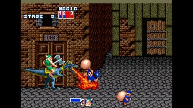 Sega Mega Drive 2 (Smd) 16-bit Golden Axe 1 Stage 3