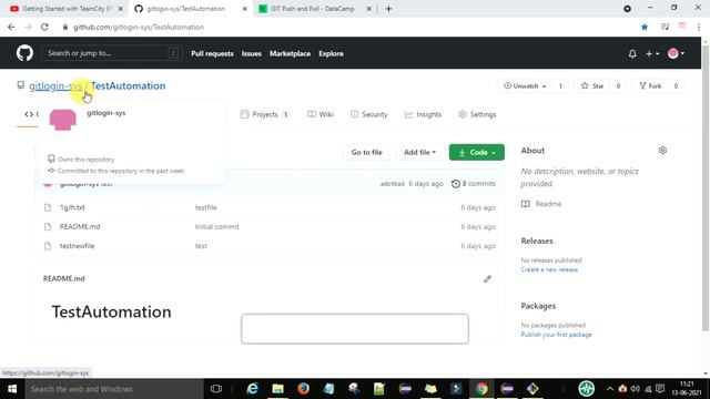 #git How to push code in github using git bash desktop version in windows смотреть онлайн
