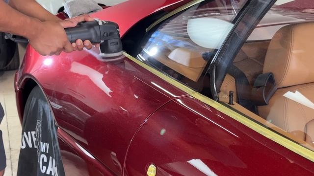Detailing a GORGEOUS Ferrari 355 GTS in RARE Rosso Barchetta Red смотреть онлайн