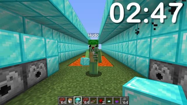 WE BUILT THE BEST SECURITY TUNNEL! 5 SECONDS VS 1 MIN VS 5 MIN (Minecraft) смотреть онлайн