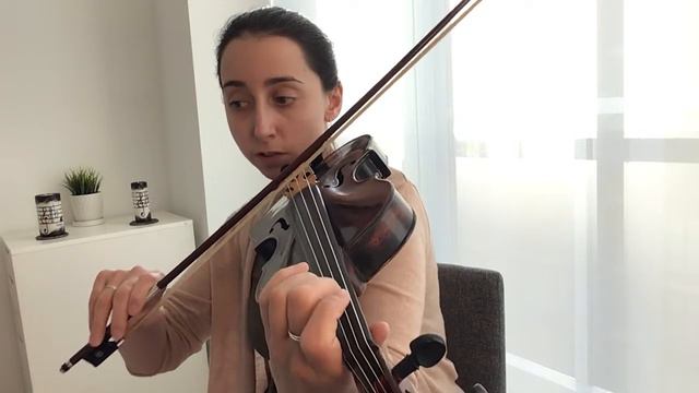 Senna (double stops) violin lesson смотреть онлайн