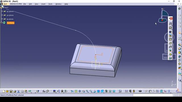 32-CATIA Tutorial for Beginner_CATIA Practice Design_Part Modelling_CATIA Part Design_CATIA Tutoria смотреть онлайн