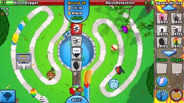 Meet the QUADRUPLE Stall Strategy | LATE GAME (BTD Battles) смотреть онлайн