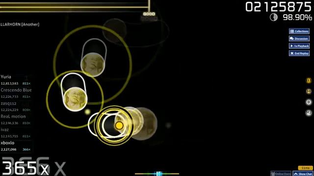 osu! HaiTao skin смотреть онлайн