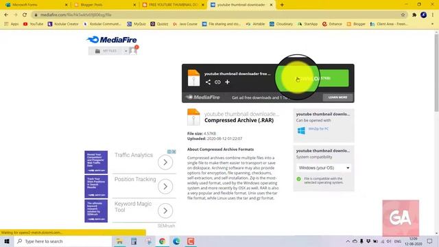 #2 YouTube thumbnail downloader script for Blogger and Wordpress website free | Credit Technical AR смотреть онлайн