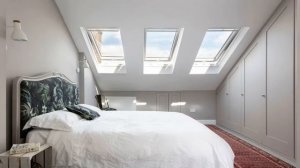 Дизайн спальни на мансардном этаже