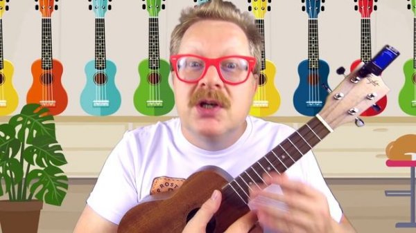 Строй укулеле | Урок игры на укулеле для детей | Детские песни на укулеле | Музыкальные инструменты
