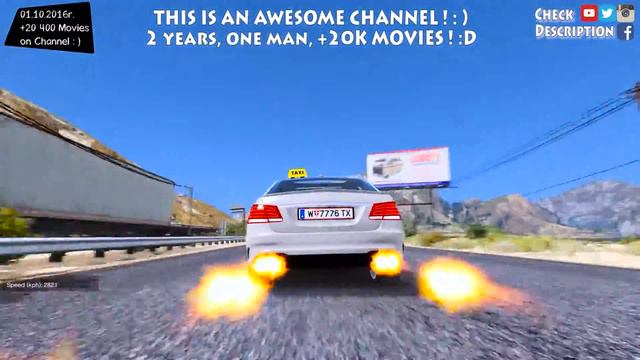 Mercedes Benz E Class Wien Taxi - GTA WORLD YT +20 400 MOVIES _REVIEW смотреть онлайн