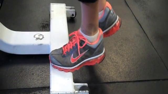 Your Fitness Teacher teaches Standing Calf Raises Workout Exercise смотреть онлайн