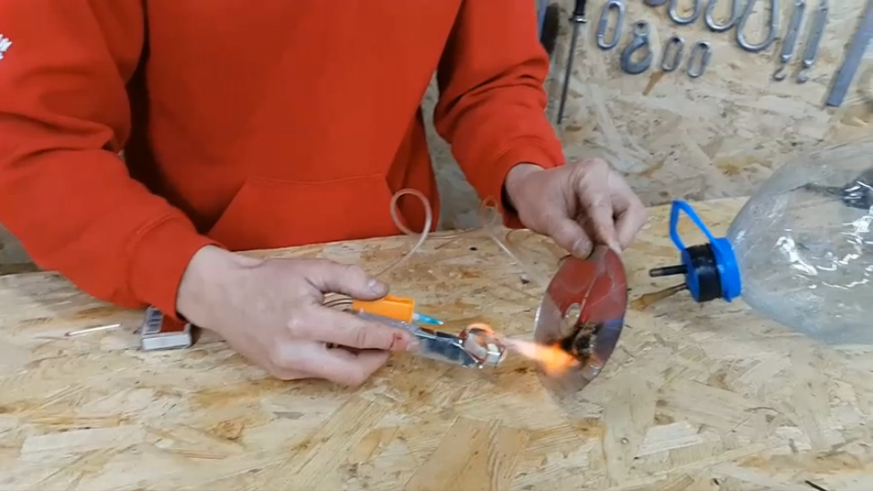 Автоген из шприца