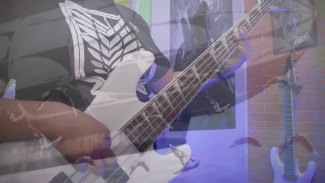 [ATTACK ON TITAN] (SHINGEKI NO KYOJIN) : Boku no Sensou / My War - Bass & Guitar Cover смотреть онлайн