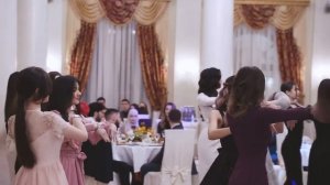 Гандагана танец. Черкешенки танцуют