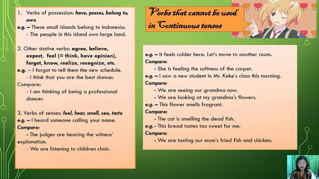 When is PRESENT CONTINUOUS tense used? смотреть онлайн