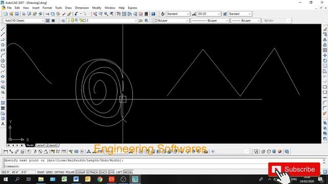 AutoCAD I How to Insert Spline Lesson 15 & Sub Commands in Urdu/Hindi/English By Engr Ilyas Khan смотреть онлайн