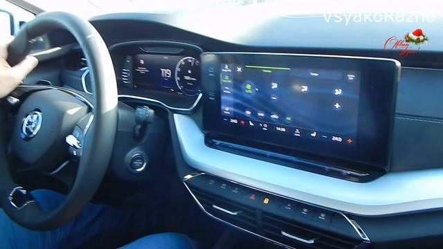 SKODA OCTAVIA A8 сел после Тигуана , прокатился . как едет новая Октавия ? бодрая или нет ? смотреть онлайн