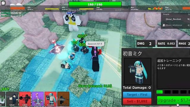 Duo in Carolina Reaper Gauntlet || Arena Tower Defense Roblox смотреть онлайн