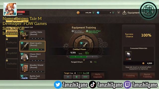 Priston Tale M - Android Gameplay смотреть онлайн