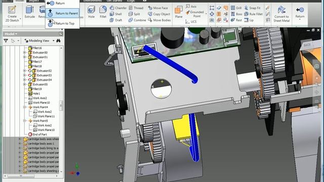 Autodesk Inventor 2010 Cable and Harness Design смотреть онлайн