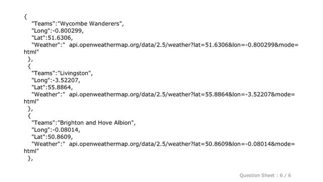 HTML : OpenWeather API - Pulling JSON data out смотреть онлайн
