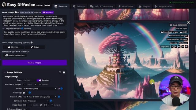 How To Install Easy Diffusion Plugins To Outpaint & Animate смотреть онлайн