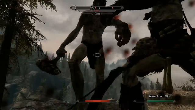 The Elder Scrolls V: Skyrim - Pissing Off The Giants смотреть онлайн