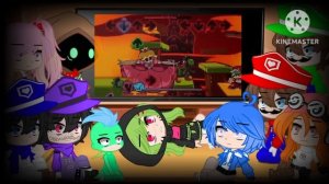 Smg4 Crew reacts to fnf {Mario's madness v2} Part 1/???