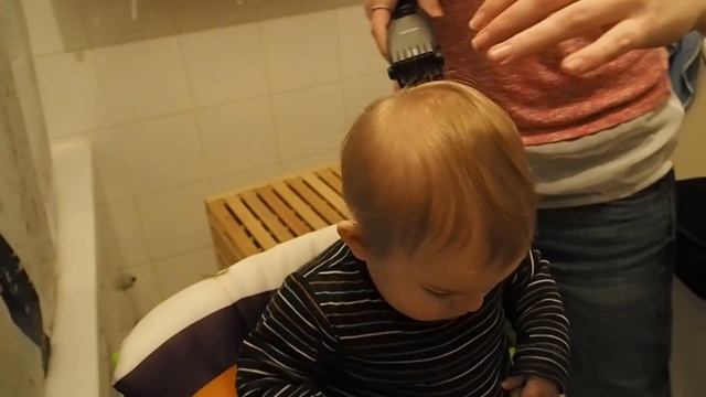 Кай и первая стрижка - 11,5