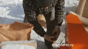 Роторная зернодробилка с бензиновым двигателем