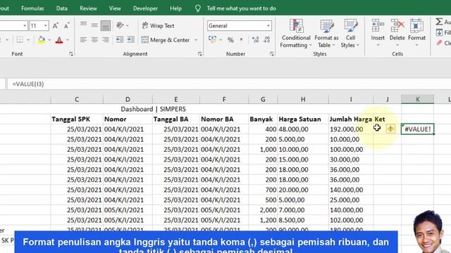 CARA MENGATASI RUMUS VALUE DI EXCEL TIDAK BERFUNGSI смотреть онлайн