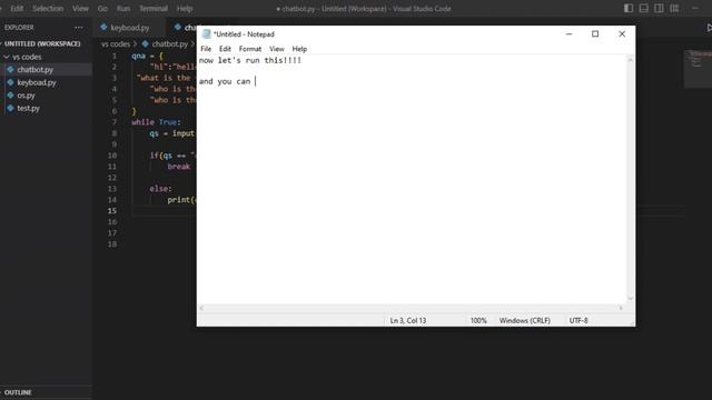 How to create an accurate Chat Bot Response System in Python Tutorial , PART 1 смотреть онлайн
