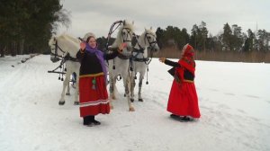 Завидочка Екатерина Бурдаева Русская красавица поет под гусли