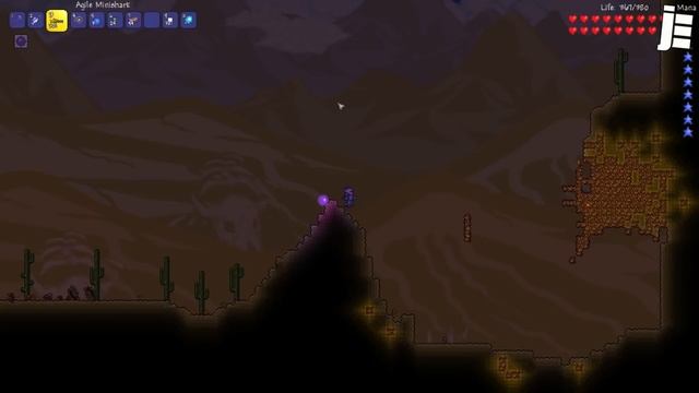 Прохождение Terraria 1.3 часть 8 - ЛЕТАЮЩИЙ ОСТРОВ,ХРАНИТЕЛЬ ДАНЖА И МЕТЕОРИТ смотреть онлайн