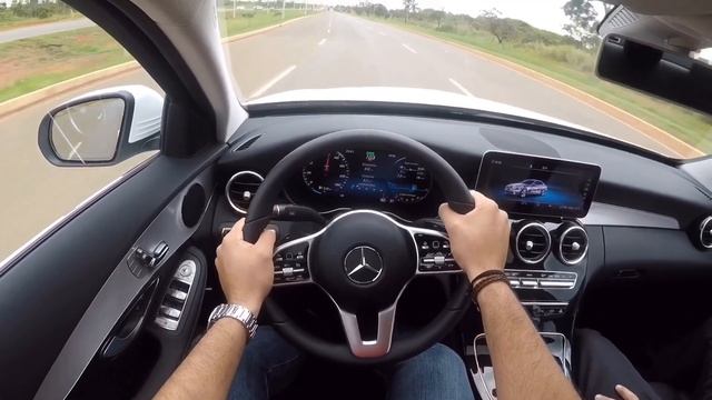 C200 2019 EQ Boost - Test Drive / POV - Mercedes Benz смотреть онлайн