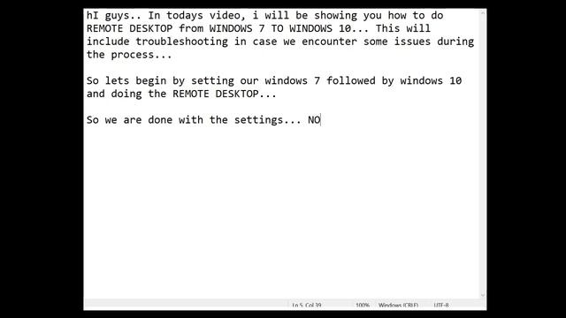 REMOTE DESKTOP: WINDOWS 7 TO WINDOWS 10 смотреть онлайн