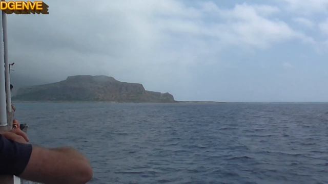 Crete ferry trip - Boat to Gramvousa islands - Part 2: Imeri Gramvousa to Balos Beach & lagoon смотреть онлайн