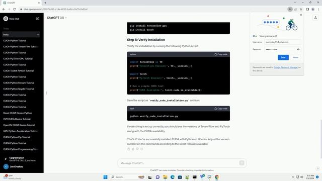 install cuda python ubuntu смотреть онлайн