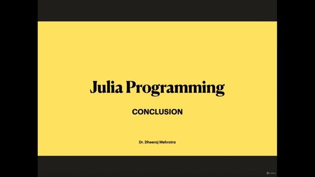 Julia Programming Tutorial for Beginners смотреть онлайн