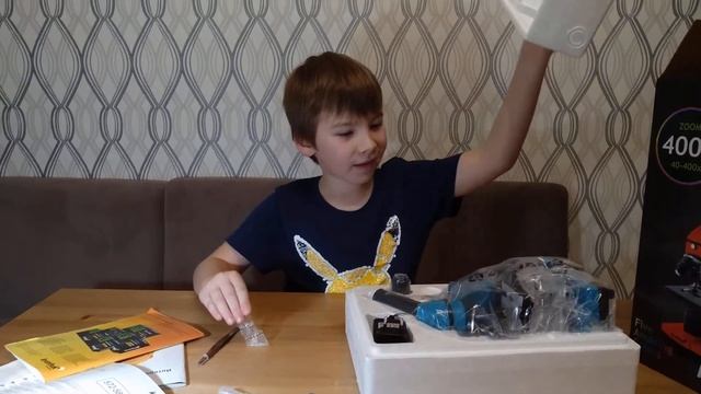 Распаковка микроскопа Rainbow 2L смотреть онлайн